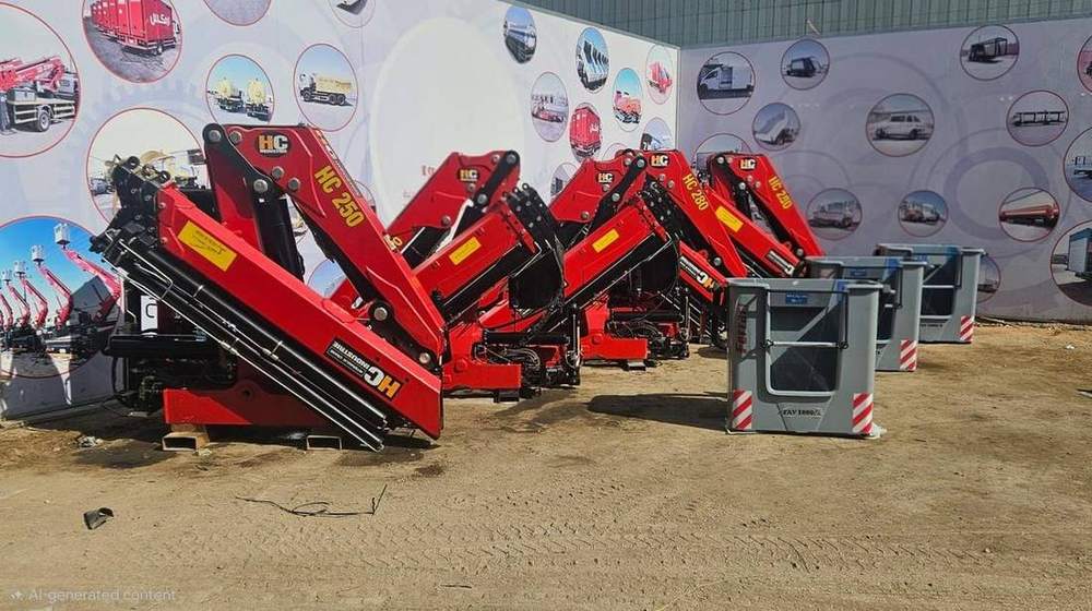 مخزون كرينات مفصلية HC 250 و HC 280 وسلال أفراد فيراري في مستودع الرياض مخزون كرينات مفصلية HC 250 و HC 280 وسلال أفراد فيراري في مستودع الرياض